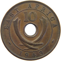 EAST AFRICA 10 CENTS 1943 GEORGE VI. (1936-1952) #MA 065511 - Colonia Británica
