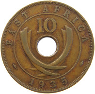 EAST AFRICA 10 CENTS 1935 GEORGE V. (1910-1936) #MA 065506 - Britse Kolonie