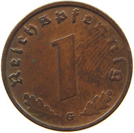 DRITTES REICH REICHSPFENNIG 1938 G  #MA 100073 - 1 Reichspfennig