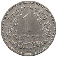 DRITTES REICH MARK 1935 A  #MA 099360 - 1 Reichsmark