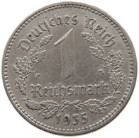 DRITTES REICH MARK 1935 A  #MA 099327 - 1 Reichsmark