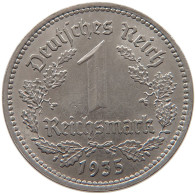 DRITTES REICH MARK 1935 A  #MA 099322 - 1 Reichsmark