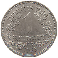 DRITTES REICH MARK 1935 A  #MA 099320 - 1 Reichsmark