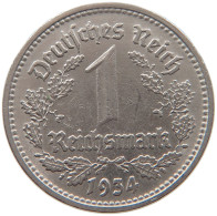 DRITTES REICH MARK 1934 D  #MA 104566 - 1 Reichsmark