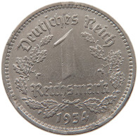 DRITTES REICH MARK 1934 F  #MA 099351 - 1 Reichsmark