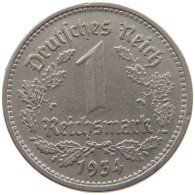 DRITTES REICH MARK 1934 D  #MA 099341 - 1 Reichsmark