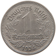 DRITTES REICH MARK 1934 D  #MA 099339 - 1 Reichsmark
