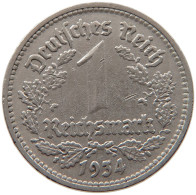DRITTES REICH MARK 1934 D  #MA 099356 - 1 Reichsmark