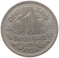 DRITTES REICH MARK 1934 D  #MA 099345 - 1 Reichsmark