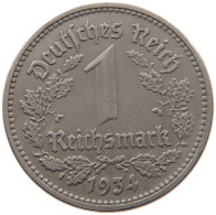 DRITTES REICH MARK 1934 D  #MA 099323 - 1 Reichsmark