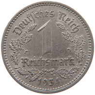 DRITTES REICH MARK 1934 A  #MA 099364 - 1 Reichsmark
