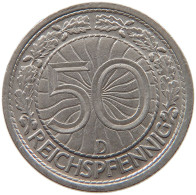 DRITTES REICH 50 REICHSPFENNIG 1935 A  #MA 099473 - 50 Reichspfennig