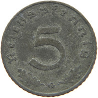 DRITTES REICH 5 REICHSPFENNIG 1940 G  #MA 102719 - 5 Reichspfennig