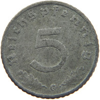 DRITTES REICH 5 REICHSPFENNIG 1940 G  #MA 102711 - 5 Reichspfennig