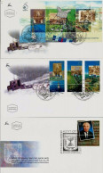 ISRAEL 1998 FDC YEAR SET WITH S/SHEETS - SEE 7 SCANS - Covers & Documents