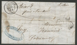 Lettre De 1854 ( Besancon ) - Unclassified