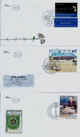 ISRAEL 2008 FDC COMPLETE YEAR SET STAMPS + S/SHEETS - SEE 10 SCANS - Lettres & Documents