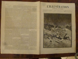 L'Illustration Janvier 1882 Inondations D'Algérie Tunisie Cap Tabarka Saint Raphaël Valescure Charles Floquet - 1850 - 1899