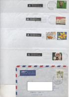 Switzerland, 5 Air Mailed Letters - Lettres & Documents