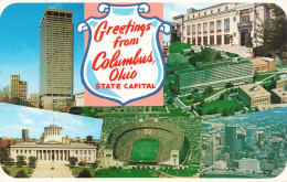 ETATS-UNIS - Ohio - Columbus - Bonjour De Columbus - Multi-vues - Colorisé - Carte Postale - Columbus