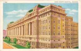 ETATS-UNIS - Chicago - Cook County Hospital - Colorisé - Carte Postale - Chicago