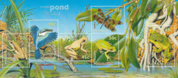 Australia Mini Sheet 1999   "Pond Life"   Sev:AU FDC1778ms - Volledige & Onvolledige Vellen