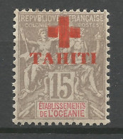 TAHITI N° 35 NEUF* TRACE DE  CHARNIERE / Hinge / MH - Unused Stamps