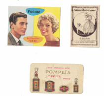 CARTE PARFUMEE -  ARYS - POMPEIA - FORVIL - Oud (tot 1960)