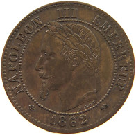 FRANCE 2 CENTIMES 1862 K NAPOLEON III. (1852-1870) #MA 100864 - 2 Centimes