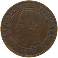 FRANCE 2 CENTIMES 1855 BB NAPOLEON III. (1852-1870) #MA 100861 - 2 Centimes