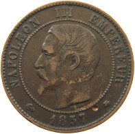 FRANCE 10 CENTIMES 1857 BB NAPOLEON III. (1852-1870) #MA 101887 - 10 Centimes
