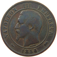 FRANCE 10 CENTIMES 1854 D NAPOLEON III. (1852-1870) #MA 101891 - 10 Centimes