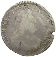 FRANCE 1/2 ECU 1694 LOUIS XIV. (1643-1715) BOTH SIDES OVERSTRUCK #MA 020979 - 1643-1715 Lodewijk XIV De Zonnekoning