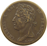 FRANCE - KOLONIEN 5 CENTIMES 1828 KARL X. #MA 001697 - Franse Koloniën (1817-1844)