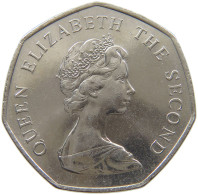 FALKLAND ISLANDS 50 PENCE 1985 ELIZABETH II. (1952-2022) #MA 066544 - Falklandeilanden