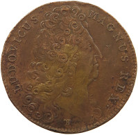 FRANCE JETON 1713 LOUIS XIV. (1643–1715) UNI SERVAVIT AMOREM #MA 102066 - 1643-1715 Luis XIV El Rey Sol