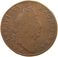 FRANCE JETON 1694 JETON 1694 LOUIS XIV. #MA 001626 - 1643-1715 Luigi XIV El Re Sole