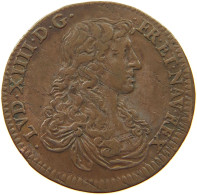 FRANCE JETON 1660 JETON LOUIS XIV. 1660 #MA 001632 - 1643-1715 Lodewijk XIV De Zonnekoning