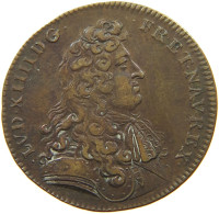 FRANCE JETON 1677 JETON LOUIS XIV. 1677 #MA 001628 - 1643-1715 Luis XIV El Rey Sol