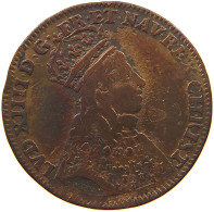 FRANCE JETON  LOUIS XIV. (1643–1715) CONSILIO NIL NISI #MA 101070 - 1643-1715 Lodewijk XIV De Zonnekoning
