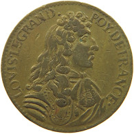 FRANCE JETON  JETON LOUIS XIV. #MA 001637 - 1643-1715 Luigi XIV El Re Sole