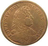 FRANCE JETON  JETON LOUIS XIV. #MA 001625 - 1643-1715 Luigi XIV El Re Sole