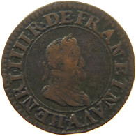 FRANCE DOUBLE LORAIN 1606 A HENRI IV. (1589-1610) #MA 100884 - 1589-1610 Henri IV Le Vert-Galant