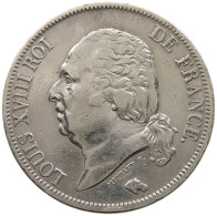FRANCE 5 FRANCS 1822 W LOUIS XVIII. #MA 011338 - 5 Francs