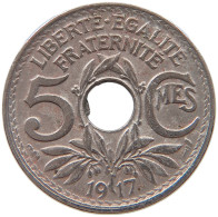 FRANCE 5 CENTIMES 1917  #MA 068723 - 5 Centimes