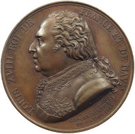 FRANCE MEDAILLE 1819 MÉDAILLE LOUIS XVIII DUC ANGOULÈME 1819 BARRE BARON DESNOYERS #MA 019998 - Other & Unclassified