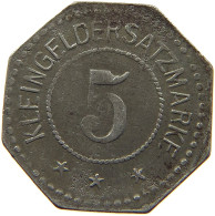 GERMERSHEIM 5 PFENNIG 1917  #MA 103457 - Andere & Zonder Classificatie