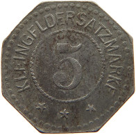 GERMERSHEIM 5 PFENNIG 1917  #MA 103433 - Andere & Zonder Classificatie