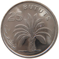 GAMBIA 25 BUTUTS 1998 ELIZABETH II. (1952-2022) #MA 067452 - Gambie