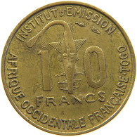FRENCH WEST AFRICA 10 FRANCS 1957  #MA 065286 - Afrique Occidentale Française